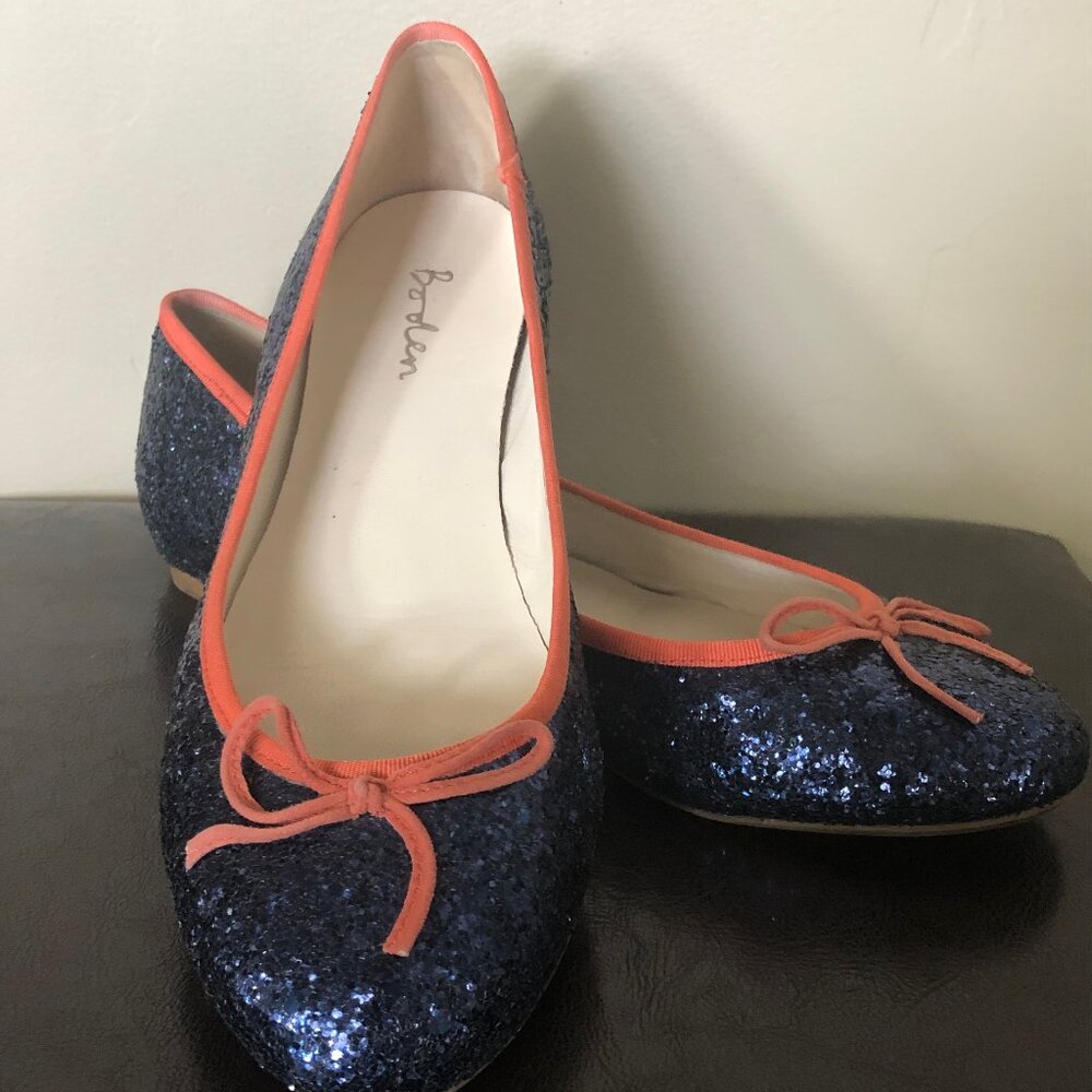 Boden Ballet Flats - Glitter!